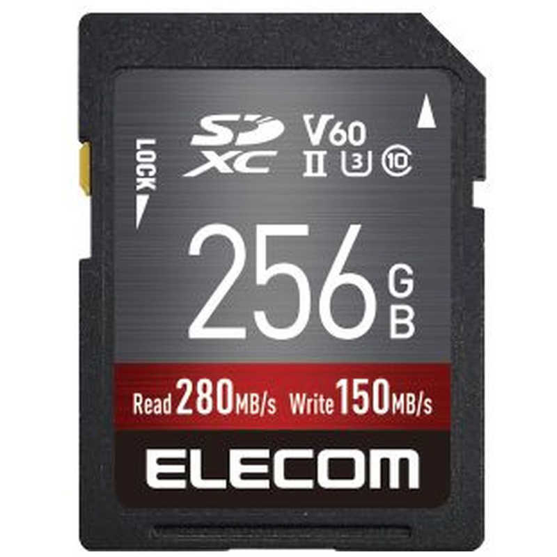 エレコム　ELECOM エレコム　ELECOM SDXCカード (256GB/Class10)  MF-FS256GU23V6R MF-FS256GU23V6R