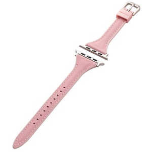 エレコム ELECOM Apple Watch用ハイブリッドレザースリムバンド(49/45/44/42mm) ダスティピンク AW-45BDLHVJPN エレコム ELECOM Apple Watch用ハイブリッドレザースリムバンド(49/45/44/42mm) ダスティピンク AW-45BDLHVJPN