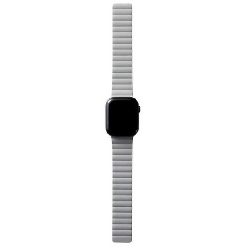 エレコム　ELECOM エレコム　ELECOM アップルウォッチ バンド Apple Watch Ultra / SE ( 第2世代 / 第1世代 ) / Series8～１［ 49mm 45mm 44mm 42mm ］グレー AW-45BDMAGGY AW-45BDMAGGY