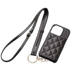エレコム ELECOM iPhone 14 Pro オープンソフトレザーケース ショルダーストラップ付き カードポケット付き コインケース付き PM-A22CPLOSS2GY エレコム ELECOM iPhone 14 Pro オープンソフトレザーケース ショルダーストラップ付き カードポケット付き コインケース付き PM-A22CPLOSS2GY