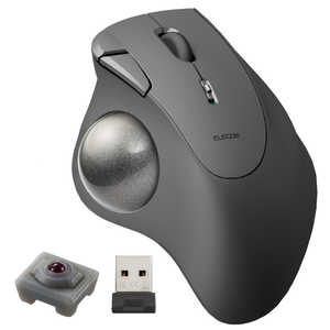 쥳 ELECOM ޥ ȥåܡ IST ͹ӡǥ [IR LED /̵(磻쥹) /5ܥ /USB] ֥å M-IT10DRBK