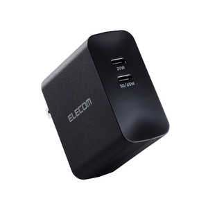 エレコム　ELECOM ノートパソコン 充電器 PD 65W ブラック[2ポート /USB Power Delivery対応] ACDC-PD4570BK