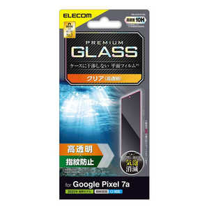 エレコム　ELECOM Google Pixel 7a ガラスフィルム/高透明 PM-P231FLGG