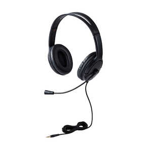 쥳 ELECOM إåɥå Φ3.5mmߥ˥ץ饰 /ξ /إåɥХɥס ֥å HS-HP07STBK