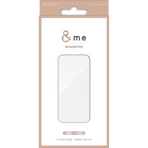 エレコム ELECOM iPhone 15 Pro(6.1インチ) ガラスフィルム/フレーム/メッキピンクゴールド PM-A23CFLGFPNM エレコム ELECOM iPhone 15 Pro(6.1インチ) ガラスフィルム/フレーム/メッキピンクゴールド PM-A23CFLGFPNM