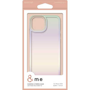 エレコム ELECOM iPhone 15(6.1インチ) ハイブリッドケース/&Me/オーロラ/ホワイト PM-A23AHVCAWH エレコム ELECOM iPhone 15(6.1インチ) ハイブリッドケース/&Me/オーロラ/ホワイト PM-A23AHVCAWH