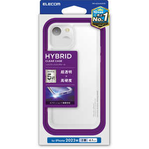 エレコム ELECOM iPhone 15(6.1インチ) ハイブリッドケース/スタンダード/クリア PM-A23AHVCKCR エレコム ELECOM iPhone 15(6.1インチ) ハイブリッドケース/スタンダード/クリア PM-A23AHVCKCR