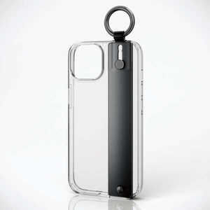 エレコム ELECOM iPhone 15(6.1インチ) ハイブリッドケース/バンド/&Me/クリア PM-A23AHVHBBK エレコム ELECOM iPhone 15(6.1インチ) ハイブリッドケース/バンド/&Me/クリア PM-A23AHVHBBK