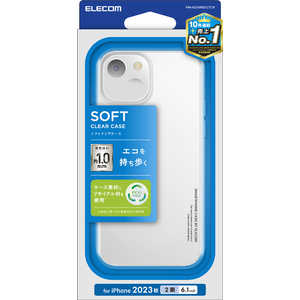エレコム ELECOM iPhone 15(6.1インチ) ソフトケース/リサイクル素材/クリア PM-A23AREUCTCR エレコム ELECOM iPhone 15(6.1インチ) ソフトケース/リサイクル素材/クリア PM-A23AREUCTCR