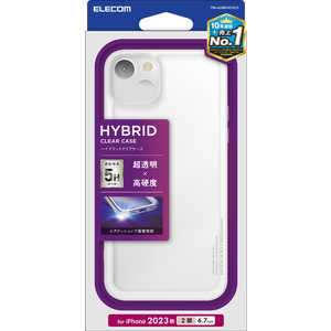 エレコム ELECOM iPhone 15 Plus(6.7インチ) ハイブリッドケース/スタンダード/クリア PM-A23BHVCKCR エレコム ELECOM iPhone 15 Plus(6.7インチ) ハイブリッドケース/スタンダード/クリア PM-A23BHVCKCR