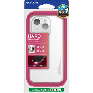 エレコム ELECOM iPhone 15 Pro(6.1インチ) ハードケース/極ミ/クリア PM-A23CPVKCR エレコム ELECOM iPhone 15 Pro(6.1インチ) ハードケース/極ミ/クリア PM-A23CPVKCR