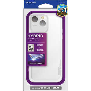エレコム ELECOM iPhone 15 Pro Max(6.7インチ) ハイブリッドケース/スタンダード/クリア PM-A23DHVCKCR エレコム ELECOM iPhone 15 Pro Max(6.7インチ) ハイブリッドケース/スタンダード/クリア PM-A23DHVCKCR