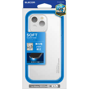 エレコム ELECOM iPhone 15 Pro Max(6.7インチ) ソフトケース/極ミ/クリア PM-A23DUCTCR エレコム ELECOM iPhone 15 Pro Max(6.7インチ) ソフトケース/極ミ/クリア PM-A23DUCTCR