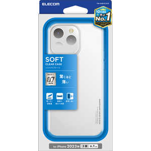 エレコム ELECOM iPhone 15 Pro Max(6.7インチ) ソフトケース/薄型/0.7mm/クリア PM-A23DUCUCR エレコム ELECOM iPhone 15 Pro Max(6.7インチ) ソフトケース/薄型/0.7mm/クリア PM-A23DUCUCR