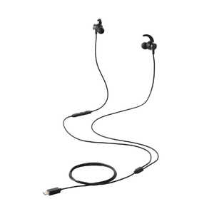 エレコム ELECOM タイプC イヤホン マイク付き ダイナミック型 耳せんタイプ 有線 1.2m 通話対応 音量調整 ブラック EHP-DF12CMBK エレコム ELECOM タイプC イヤホン マイク付き ダイナミック型 耳せんタイプ 有線 1.2m 通話対応 音量調整 ブラック EHP-DF12CMBK