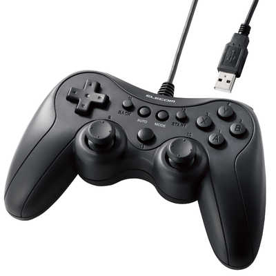 エレコム ELECOM ゲームパッド 有線 Xinput PS系ボタン配置 13