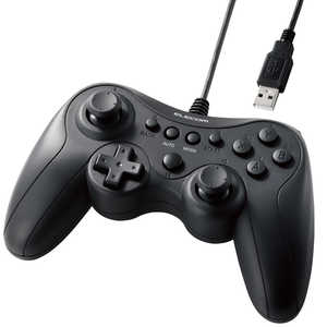 エレコム ELECOM ゲームパッド 有線 Xinput Xbox系ボタン配置 13ボタン 連射 軽量 (Windows/Steam 各種ゲーム 対応) ブラック JC-GP20XBK エレコム ELECOM ゲームパッド 有線 Xinput Xbox系ボタン配置 13ボタン 連射 軽量 (Windows/Steam 各種ゲーム 対応) ブラック JC-GP20XBK