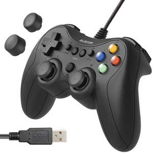 エレコム ELECOM ゲームパッド 有線 USB接続 Xinput PS系ボタン配置 FPS仕様 13ボタン ブラック JC-GP30SBK エレコム ELECOM ゲームパッド 有線 USB接続 Xinput PS系ボタン配置 FPS仕様 13ボタン ブラック JC-GP30SBK