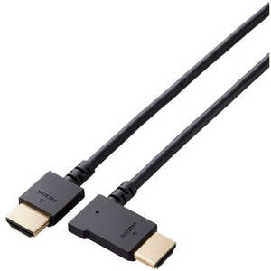 쥳 ELECOM ϥԡHDMI֥ L 餫 1m /HDMIHDMI /ɥ /ͥåб ֥å CACHD14EYL10BK