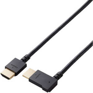 쥳 ELECOM ϥԡHDMI֥ L 餫 1m /HDMIHDMI /ɥ /ͥåб ֥å CACHD14EYR10BK