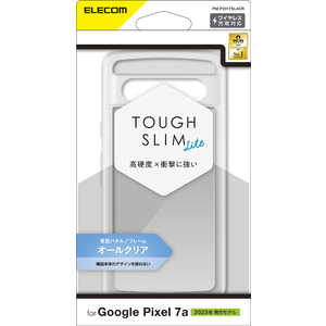 エレコム　ELECOM Google Pixel 7a ケース ハイブリッド カバー 衝撃吸収 TOUGH SLIM LITE クリア PMP231TSLACR