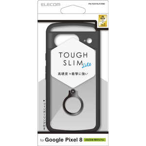 쥳 ELECOM Google Pixel 8  ϥ֥å ֥å PM-P233TSLFCRBK