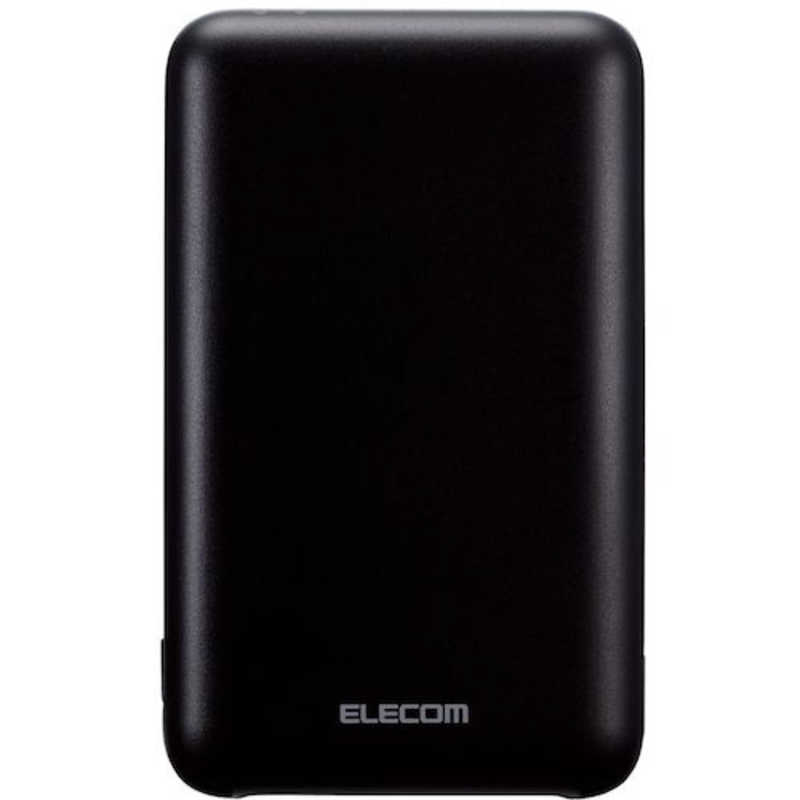 エレコム　ELECOM エレコム　ELECOM モバイルバッテリー/リチウムイオン電池/薄型/PD20W/10000mAh/USB Type-C入出力1ポート/USB-A出力2ポート/ブラック DE-C44-10000BK DE-C44-10000BK