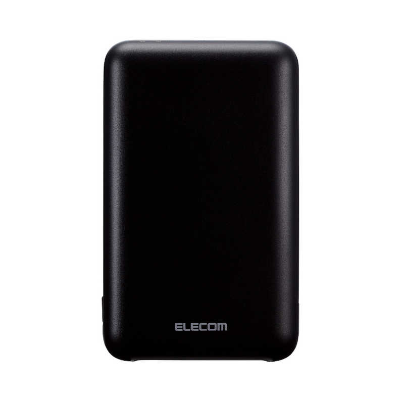 エレコム　ELECOM エレコム　ELECOM モバイルバッテリー/リチウムイオン電池/薄型/PD20W/10000mAh/USB Type-C入出力1ポート/USB-A出力2ポート/ブラック DE-C44-10000BK DE-C44-10000BK