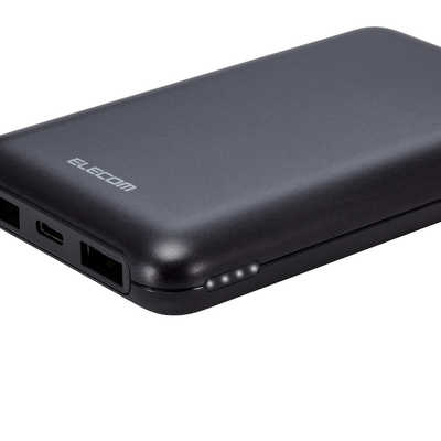 エレコム ELECOM モバイルバッテリー/リチウムイオン電池/薄型/PD20W