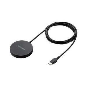 エレコム ELECOM ワイヤレス充電器 Qi 認証 Qi2 対応 ブラック W-MA04BK エレコム ELECOM ワイヤレス充電器 Qi 認証 Qi2 対応 ブラック W-MA04BK
