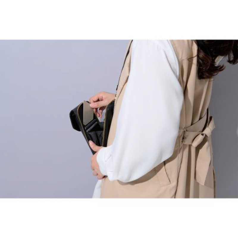エレコム　ELECOM エレコム　ELECOM スマホショルダー  ジェットブラック P-MAP04BK P-MAP04BK