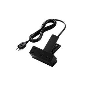 エレコム ELECOM USBクリップタップ 雷サージ付 ホコリシャッター付 3個口 USBA×2 2.4A 2.5m T-U05-3225BK エレコム ELECOM USBクリップタップ 雷サージ付 ホコリシャッター付 3個口 USBA×2 2.4A 2.5m T-U05-3225BK