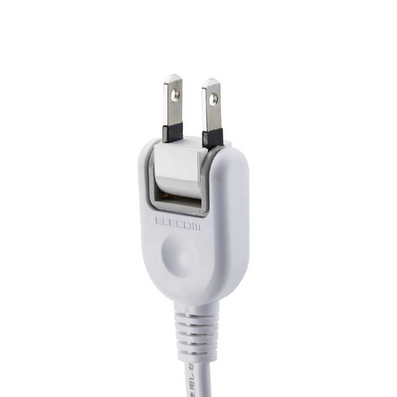 エレコム　ELECOM エレコム　ELECOM USBクリップタップ 雷サージ付 ホコリシャッター付 3個口 USBA×2 2.4A 2.5m T-U05-3225WH T-U05-3225WH