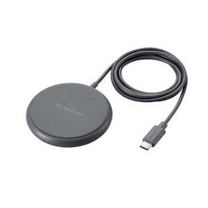 エレコム ELECOM ワイヤレス充電器 Qi認証 5W 卓上 滑り止めパッド ケーブル一体 おくだけ充電 ダークグレー W-QA25DGY エレコム ELECOM ワイヤレス充電器 Qi認証 5W 卓上 滑り止めパッド ケーブル一体 おくだけ充電 ダークグレー W-QA25DGY