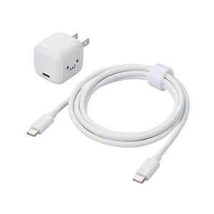 エレコム ELECOM USB Type-C 充電器 PD 20W 1ポート Type C ケーブル 付属 1.5m しろちゃん(ホワイト×ブラック) MPA-ACCP7620WF エレコム ELECOM USB Type-C 充電器 PD 20W 1ポート Type C ケーブル 付属 1.5m しろちゃん(ホワイト×ブラック) MPA-ACCP7620WF