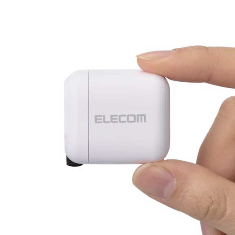 エレコム　ELECOM エレコム　ELECOM USB Type-C 充電器 PD PPS 30W 1ポート Type C ケーブル 付属 2.5m 折りたたみプラグ ホワイト MPA-ACCP8230WH MPA-ACCP8230WH