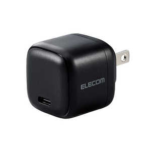 エレコム　ELECOM USB Type-C 充電器 PD 20W Type C ×1 折りたたみプラグ 軽量 ブラック MPA-ACCP7320BK