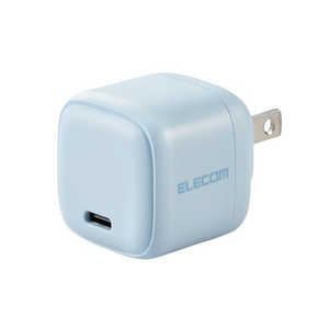 エレコム　ELECOM USB Type-C 充電器 PD 20W Type C ×1 折りたたみプラグ 軽量 ブルー MPA-ACCP7320BU