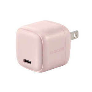エレコム ELECOM USB Type-C 充電器 PD 20W Type C ×1 折りたたみプラグ 軽量 ピンク MPA-ACCP7320PN エレコム ELECOM USB Type-C 充電器 PD 20W Type C ×1 折りたたみプラグ 軽量 ピンク MPA-ACCP7320PN