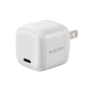 エレコム　ELECOM USB Type-C 充電器 PD 20W Type C ×1 折りたたみプラグ 軽量 ホワイト MPA-ACCP7320WH
