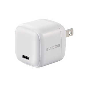 쥳 ELECOM USB Type-C Ŵ PD 20W Type C 1 ޤꤿߥץ饰  ۥ磻 MPA-ACCP7320WH