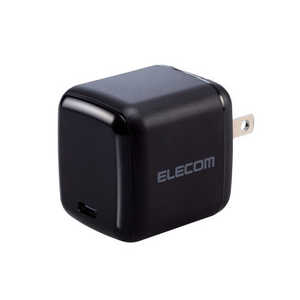 エレコム　ELECOM USB Type-C 充電器 PD 65W PPS対応 高速充電 Type C ×1 折りたたみプラグ 小型 軽量 ブラック MPA-ACCP8565BK