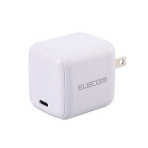 エレコム　ELECOM USB Type-C 充電器 PD 65W PPS対応 高速充電 Type C ×1 折りたたみプラグ 小型 軽量 ホワイト MPA-ACCP8565WH