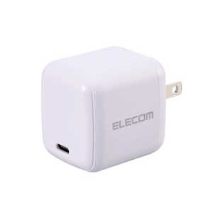 エレコム ELECOM USB Type-C 充電器 PD 65W PPS対応 高速充電 Type C ×1 折りたたみプラグ 小型 軽量 ホワイト MPA-ACCP8565WH