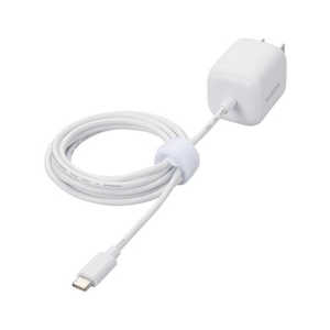 エレコム ELECOM USB Type-C 充電器 PD PPS 30W Type C ケーブル 一体 1.5m 折りたたみプラグ ホワイト MPA-ACCP7930WH エレコム ELECOM USB Type-C 充電器 PD PPS 30W Type C ケーブル 一体 1.5m 折りたたみプラグ ホワイト MPA-ACCP7930WH