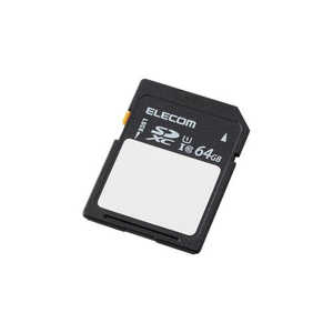 쥳 ELECOM ǡ쥵ӥ/SDHC/¸Ƥ񤱤/ UHS-I 80MB/s 64GB MF-FYB064GU11CR