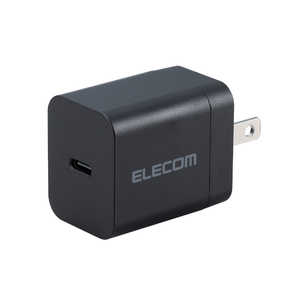 쥳 ELECOM USB Type-C Ŵ PD 20W Type C 1 ޤꤿߥץ饰 (ޥ ֥åб) ֥å MPA-ACCP6820BK