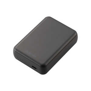 쥳 ELECOM ХХåƥ꡼ 10000mAh    15W ( USB Type-C 1) PSEŬ 졼 DE-C49-10000DGY