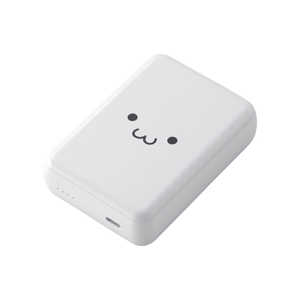 エレコム ELECOM モバイルバッテリー 10000mAh 大容量 軽量 小型 15W 入出力( USB Type-C ×1) PSE適合 (ホワイト×ブラック) DE-C49-10000WF エレコム ELECOM モバイルバッテリー 10000mAh 大容量 軽量 小型 15W 入出力( USB Type-C ×1) PSE適合 (ホワイト×ブラック) DE-C49-10000WF