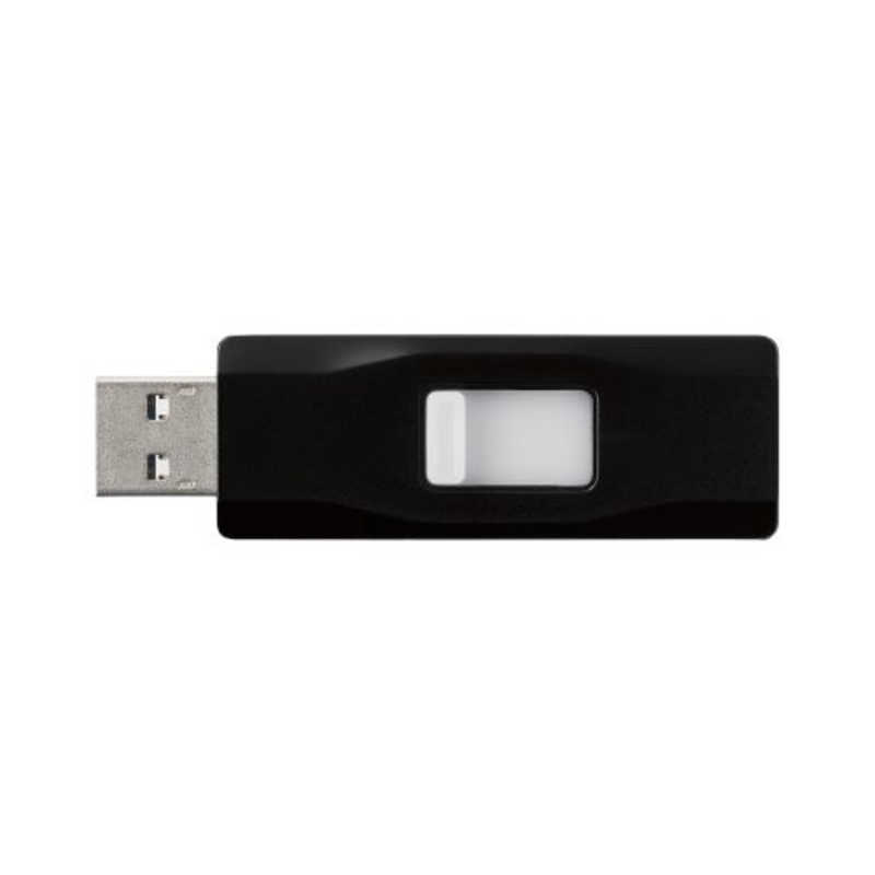 エレコム　ELECOM エレコム　ELECOM USBメモリ (Mac/Windows11対応) ［32GB /USB TypeA /USB3.2 /スライド式/5Gbps対応］ ブラック MF-UYB3032GBK MF-UYB3032GBK
